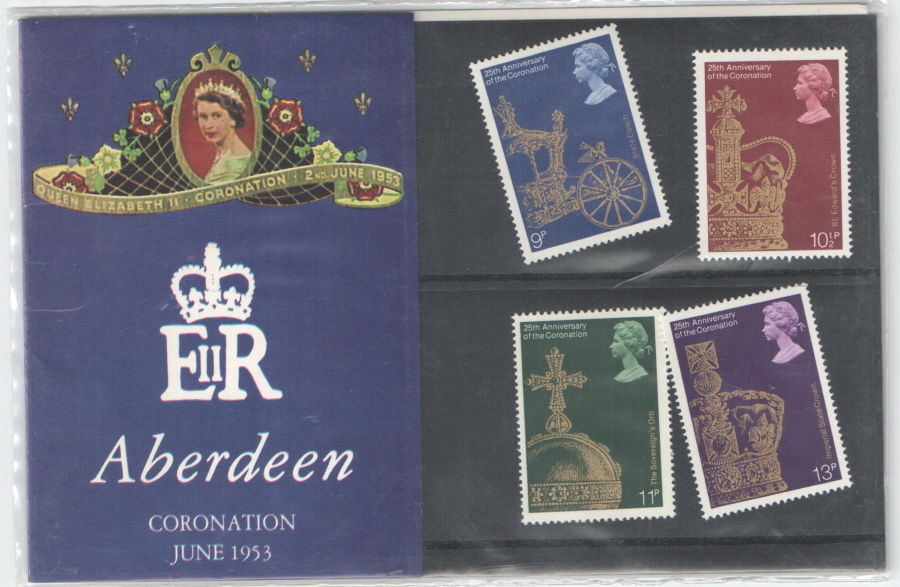 1978 Coronation Anniversary Aberdeen Private Presentation Pack